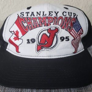 Vintage Starter New Jersey Devils 1995 NHL Stanley Cup Champions Hat